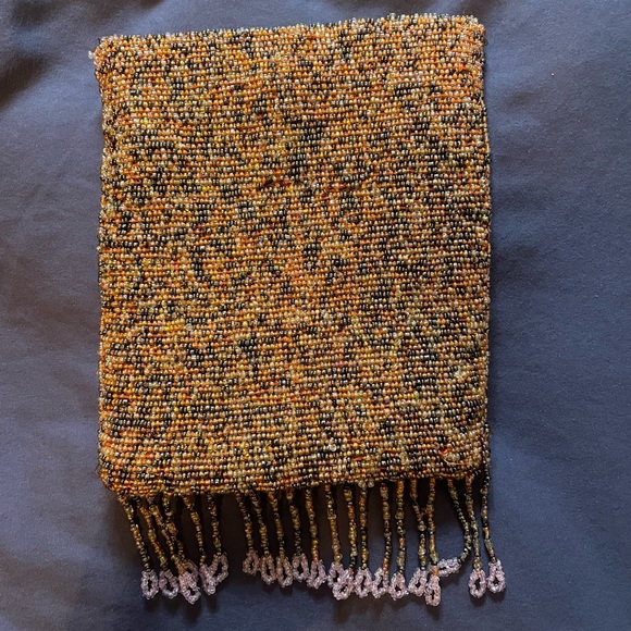 Handmade beaded bag - Picture 3 of 5